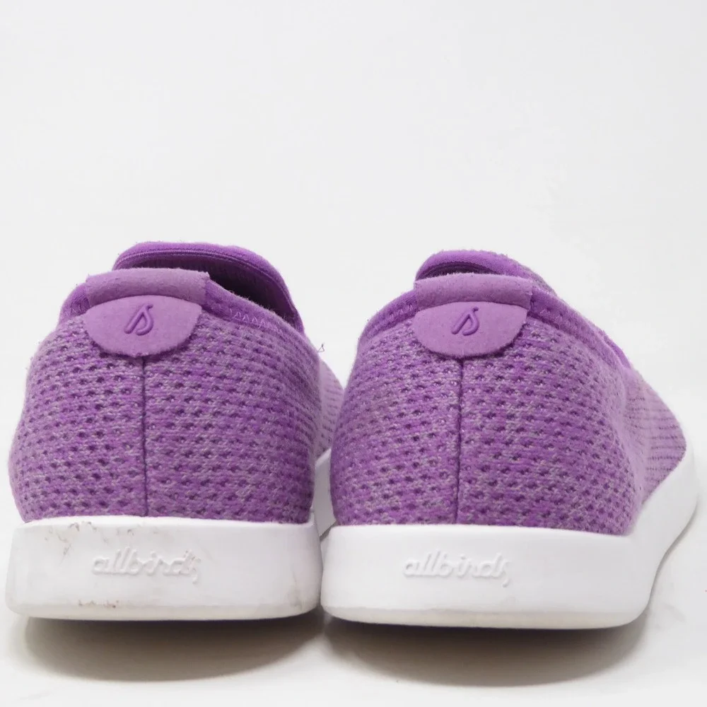 Allbirds Women Tree Loungers Purple Mesh Slip On Sneakers Size 6